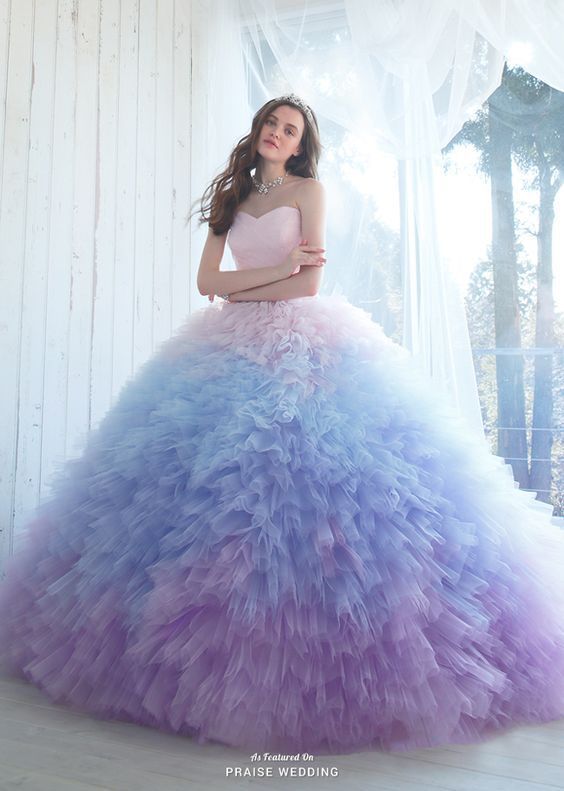 Nowadays, everyone is talking about ombre-colored quinceanera gowns, which can hav
