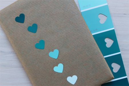 ombre + hearts = perfection (i am headed to the paint department)