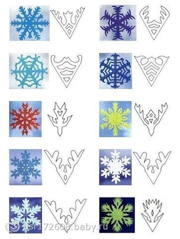 Paper snowflakes!