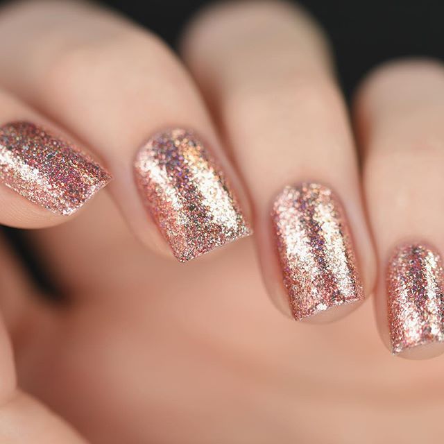 Rose gold nails – ILNP Juliette – indie nails