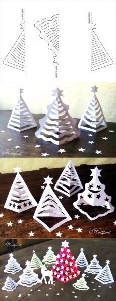 Sapin en papier