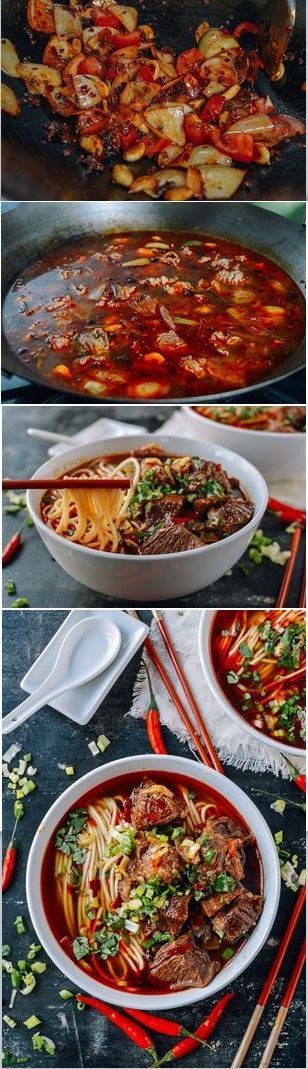 Spicy Beef Noodle Soup Recipe by the Woks of Life