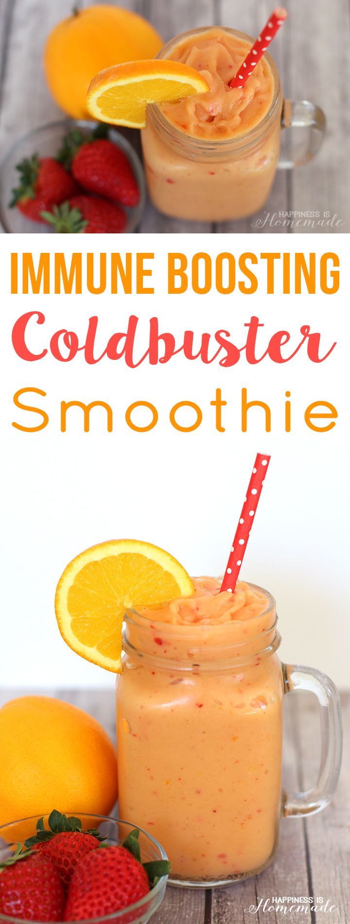 Stay healthy this cold and flu season with this delicious immunity boosting smooth