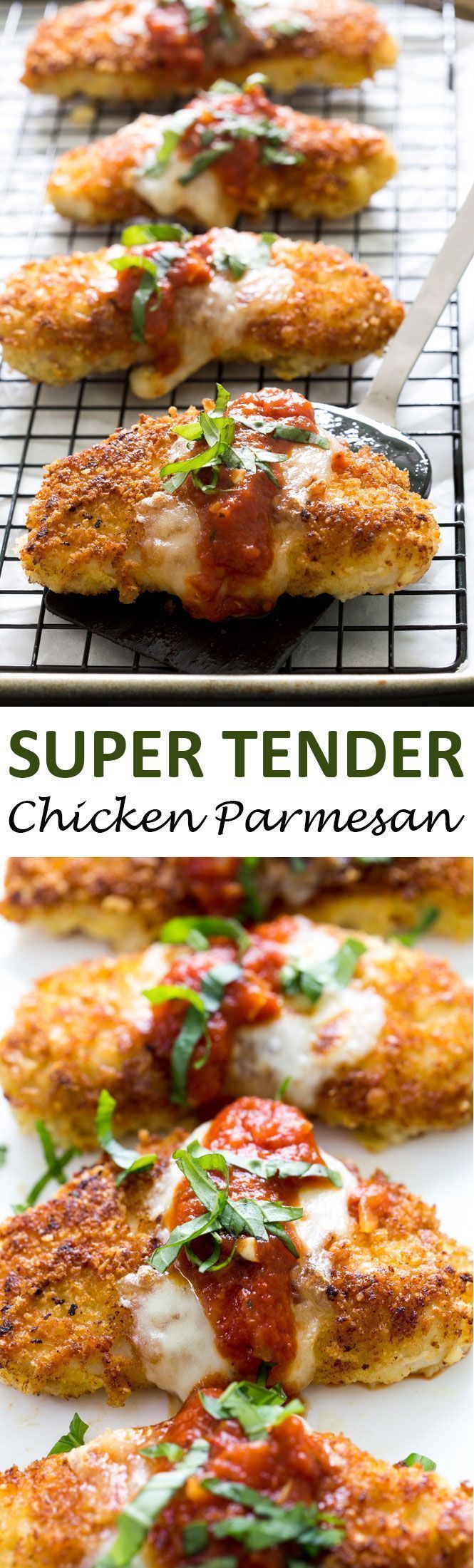 The BEST Chicken Parmesan. A quick and easy 30 minute weeknight meal everyone will