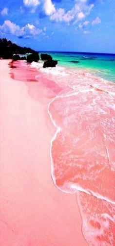 The Pink beach stands in Budelli, one of the islands of Sardinia (Italy). This odd