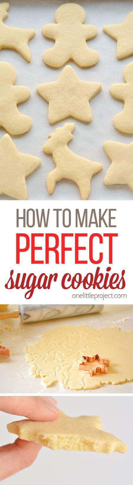 This recipe makes PERFECT sugar cookies! Theyre delicious both with and witho