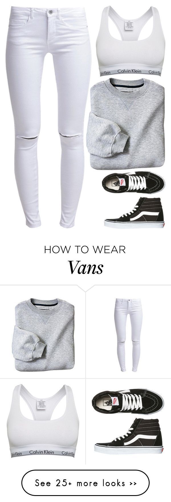 “Unbenannt #2998” by summerlove1d on Polyvore featuring ONLY, Calvin Klein and Van