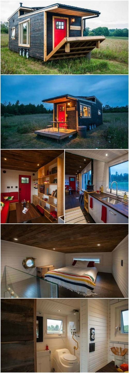 Wow! This Canadian Tiny House Has Its Own Drawbridge {12 Photos}