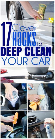 16 Seriously Clever Tricks to Deep Clean Your Car