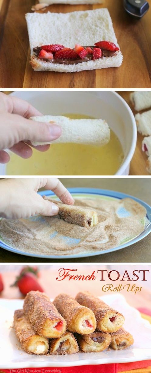 #17. French Toast Roll-Ups — 30 Super Fun Breakfast Ideas Worth Waking Up For