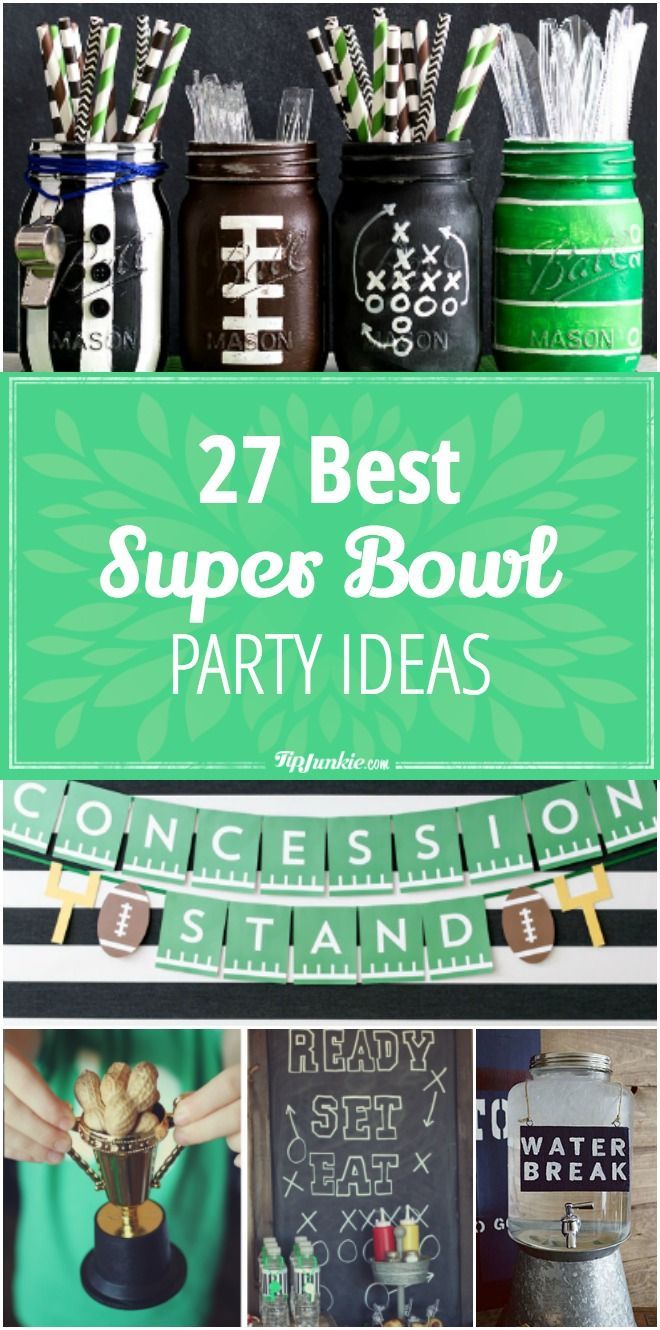 27 Super Bowl party ideas for a kickin’ party! via @Laurie Turk | Tip Junkie