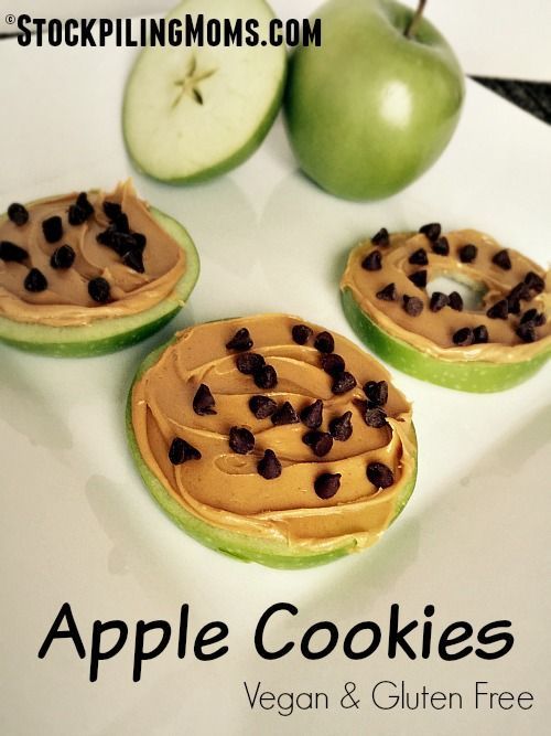 Apple Cookies are healthy and delicious which makes them the perfect vegan and gluten free snack!