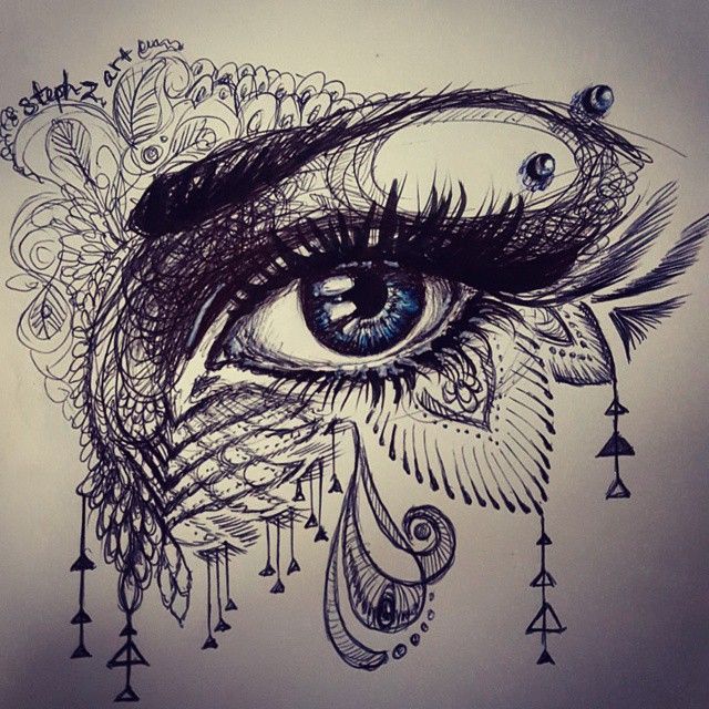 Artist Steph Z. • Its that time of the week. #eye …