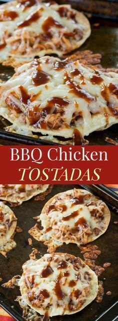 BBQ Chicken Tostadas – a quick and easy family dinner recipe everyone will love