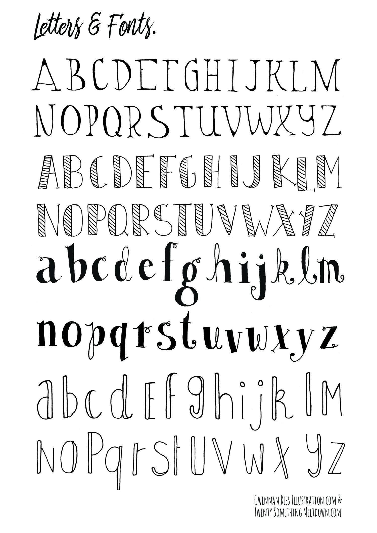 CLICK TO DOWNLOAD LETTERS AND FONTS PAGE 1.