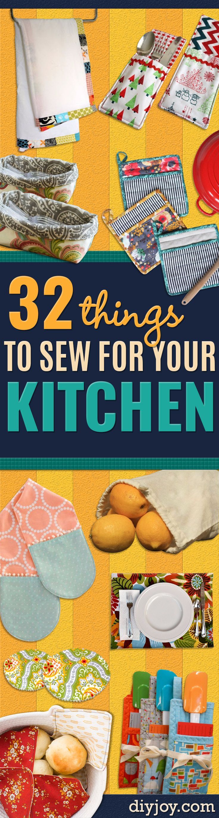 DIY Sewing Projects for the Kitchen – Easy Sewing Tutorials and Patterns for Towel