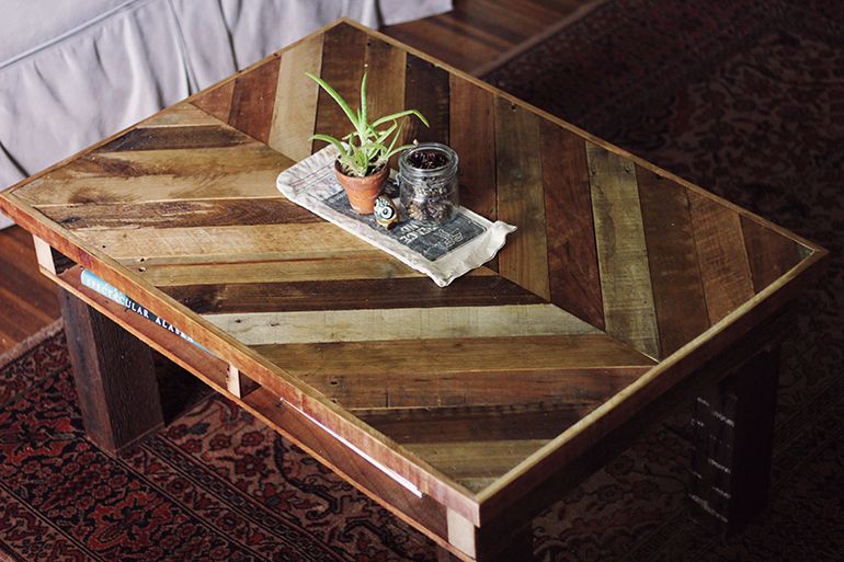 DIY Pallet Coffee Table -   DIY Wood Pallet Wall Paneling