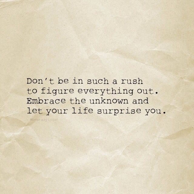 Dont rush quote