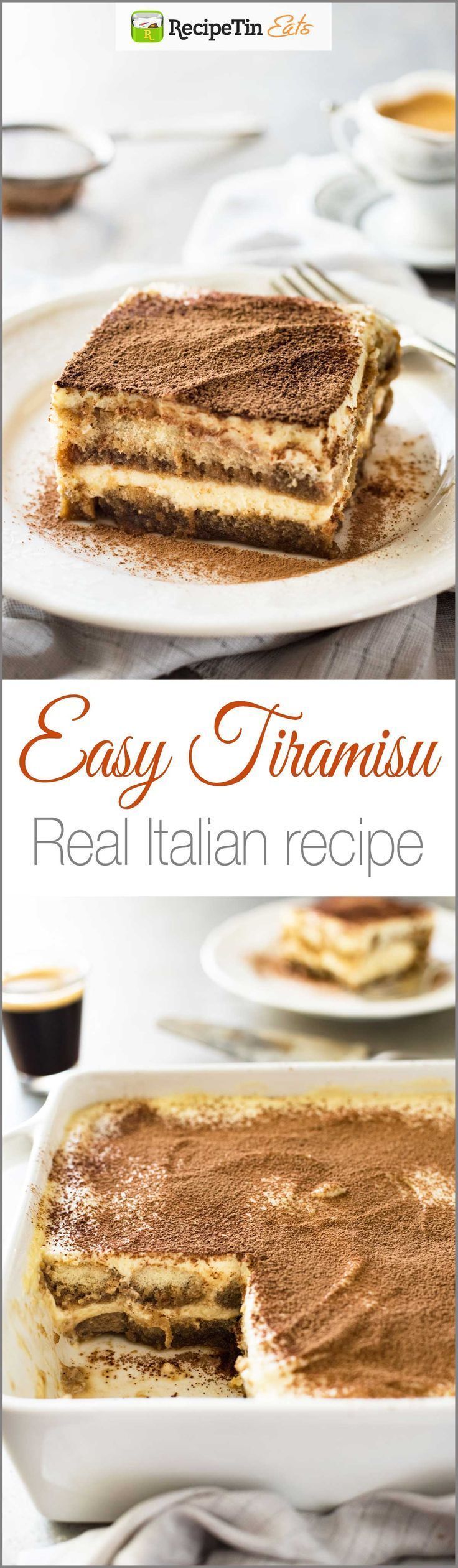 Easy Tiramisu (with VIDEO) – Authentic Italian recipe, super easy, rich and yet li