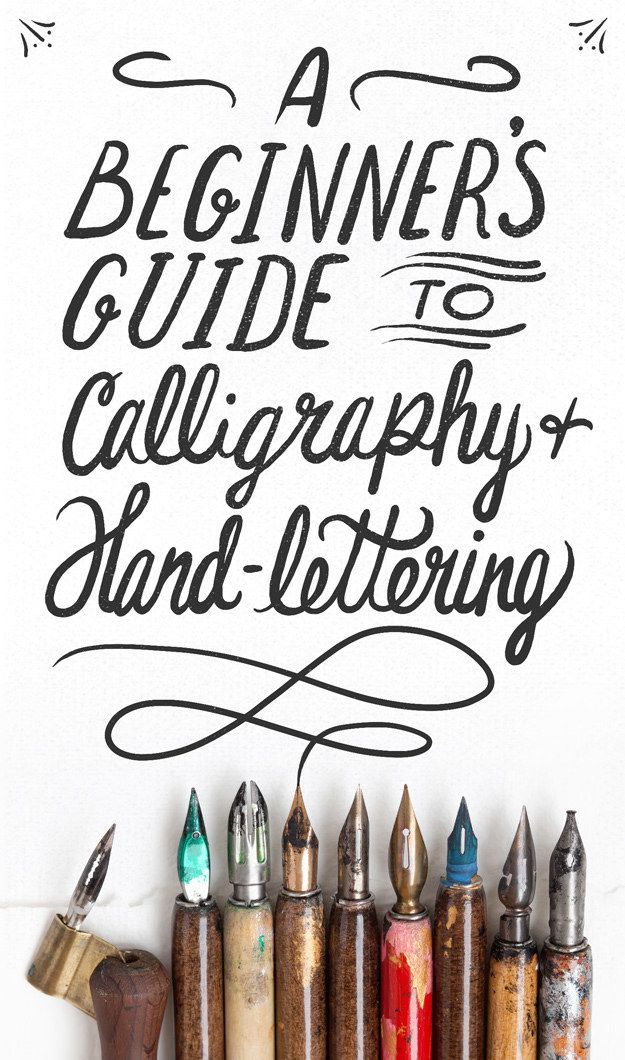 Heres How To Actually Get Good At Calligraphy And Hand-Lettering