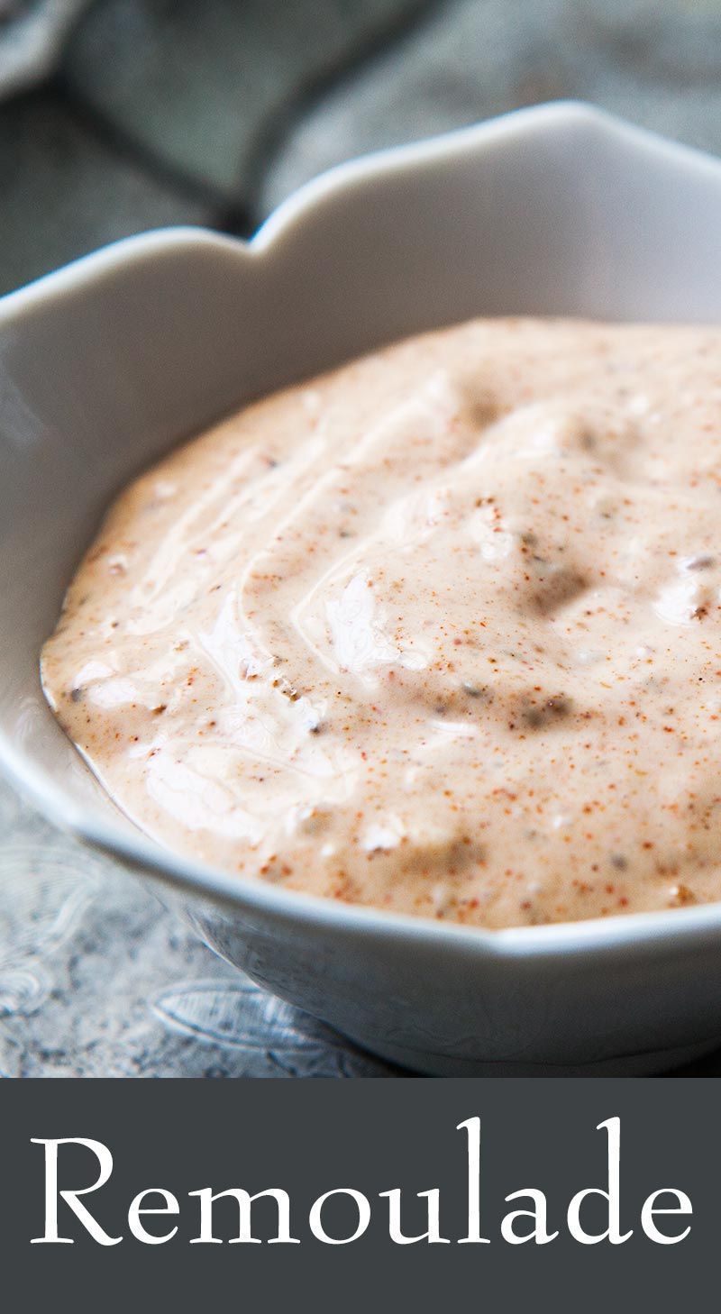Louisiana-style remoulade, great sauce for po boy sandwiches and crab cakes, or a