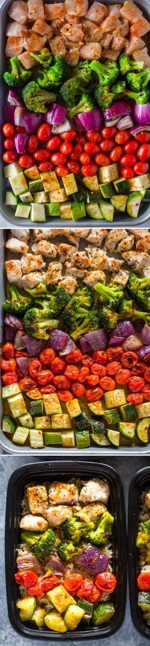 Meal Prep – Healthy Chicken and Veggies