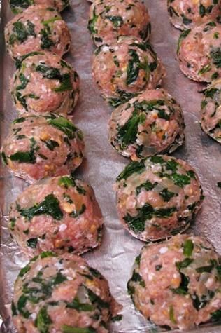 One of my kids favorites!! Turkey and Spinach meatballs- These are actually HEALTHY MEATBALLS that are equally delicious.