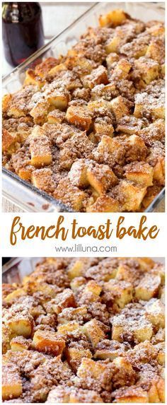 Overnight French Toast Bake – one of the best and yummiest breakfast recipes youll ever try!