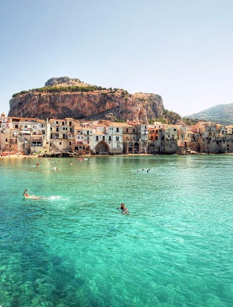 The beautiful town of Cefalù located in Sicily, Italy. For the best of art, food, culture, travel, head to theculturetrip.com