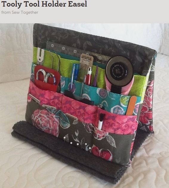 Tooly Tool Holder Easel by SewEasyQuilter | Sewing Pattern