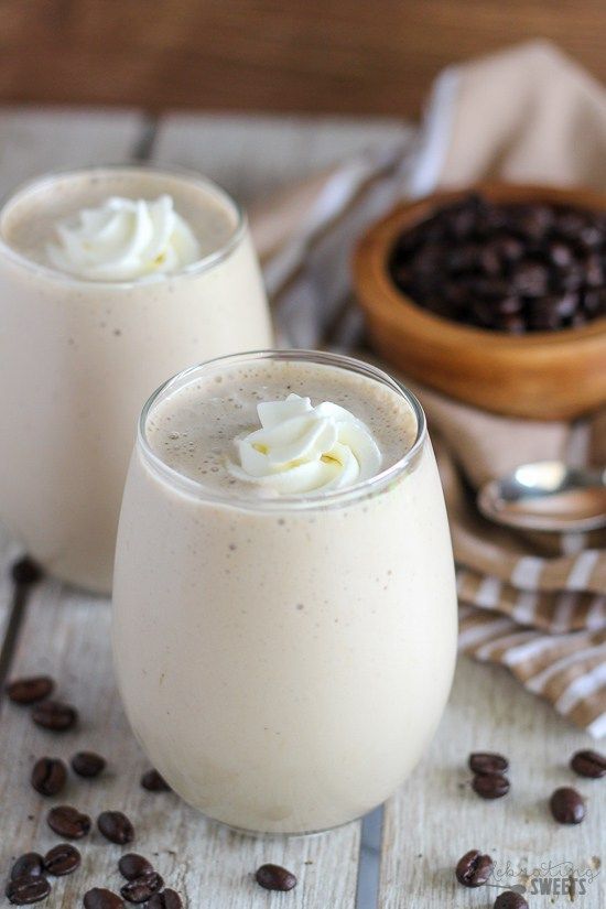 Vanilla Latte Protein Smoothie – A healthy protein-packed smoothie filled with the flavors of coffee and vanilla.