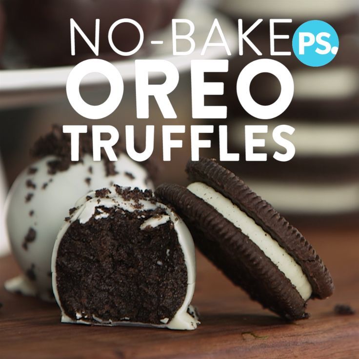 No Bake Oreo Truffles