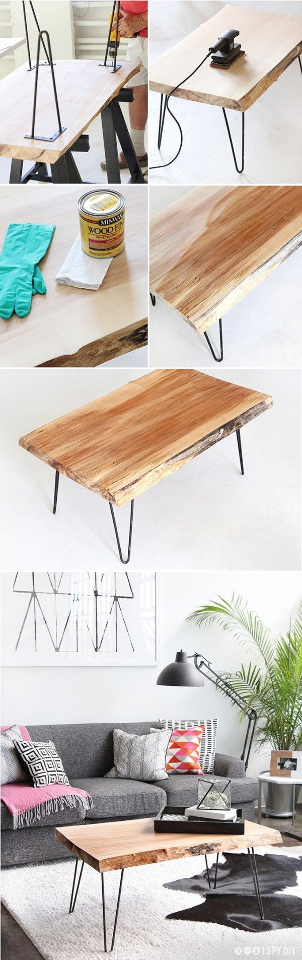 Wood Slab Coffee Table – CT-NV