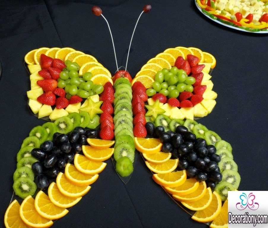 fruit decoration Top 15 Pretty fruit decoration ideas for your kids -   Fruit decoration ideas