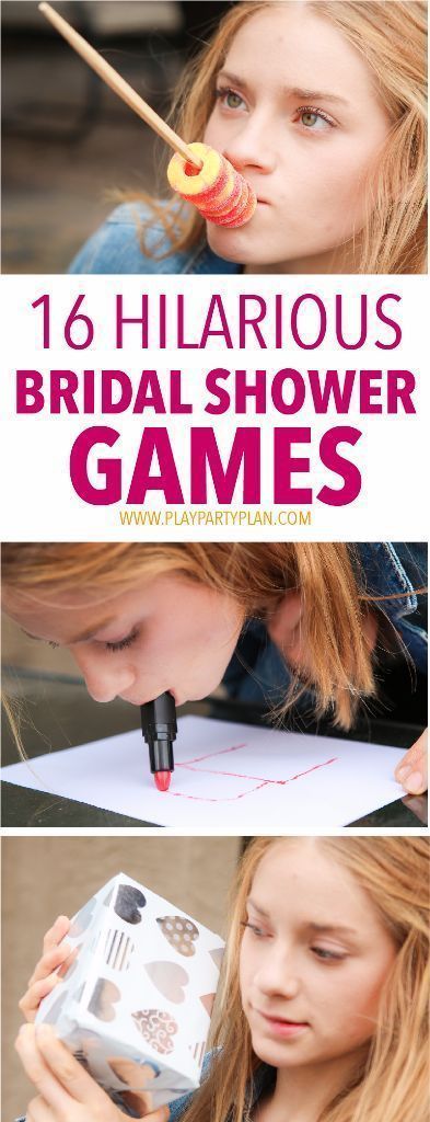 16 of the best bridal shower games ever, these look like so much fun! Im definitely using these bridal shower game ideas at my