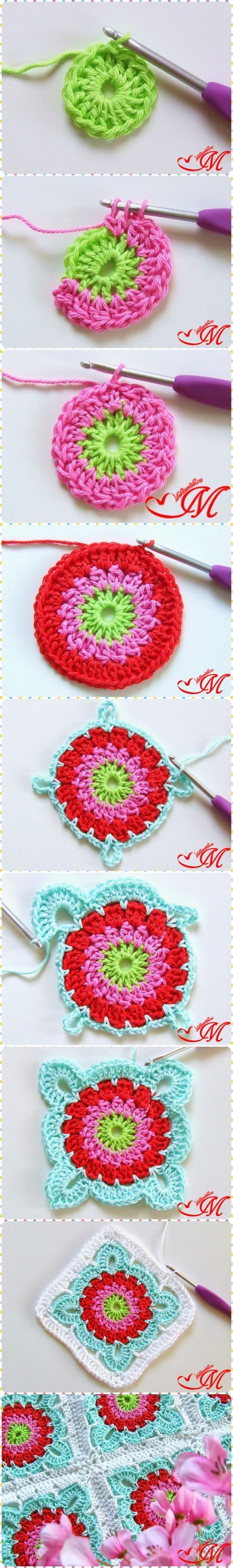 African Flower Crochet Is Perfect For Your Projects | The WHOot