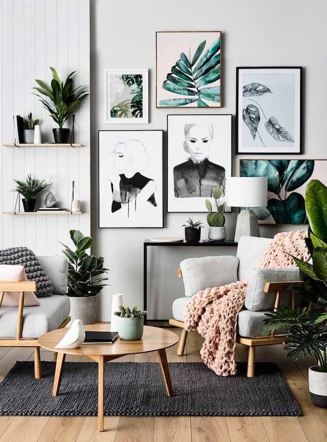 Bookmark this for endless lush jungalow inspiration so you can nail the indoor plant trend.