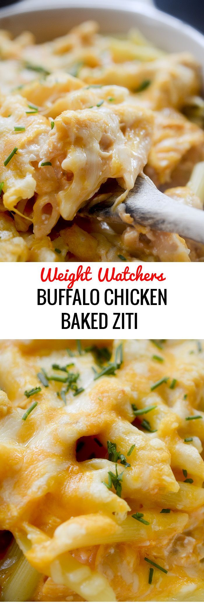 Buffalo Chicken Baked Ziti – Weight Watchers