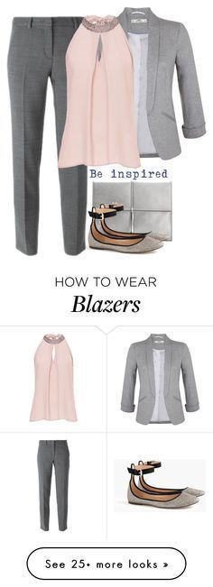 “Casual Office Style” by cloudybooks on Polyvore featuring Ivanka Trump, J.Crew, DKNY, Miss Selfridge and Vera Mont