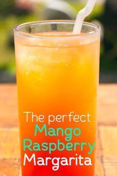 Check out this super easy rendition of the perfect Mango Raspberry Margarita and sip away!