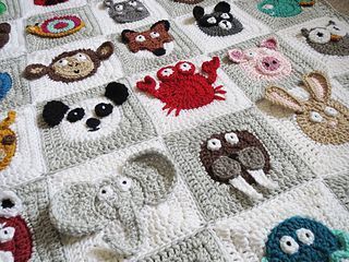 Crochet pattern: Zookeepers Blanket by Justine Walley (ScatteredDahlias) for