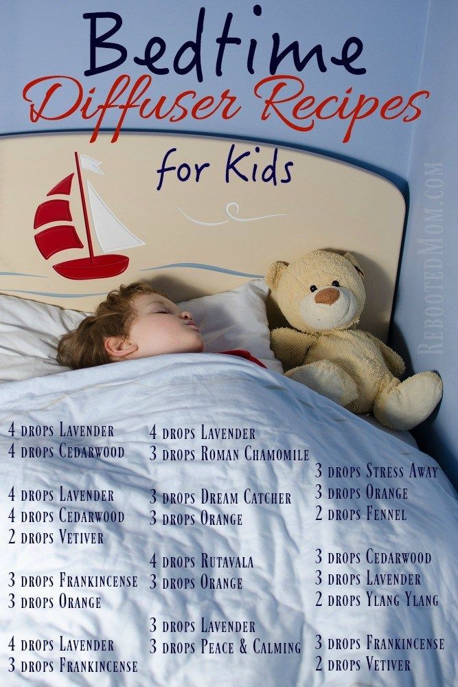 Do you have kids? These Bedtime Diffuser Recipes will help them go to sleep AND stay sleeping!