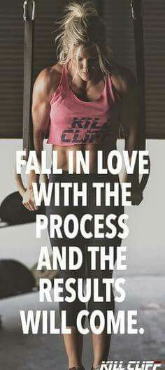 Fall in love with the process
