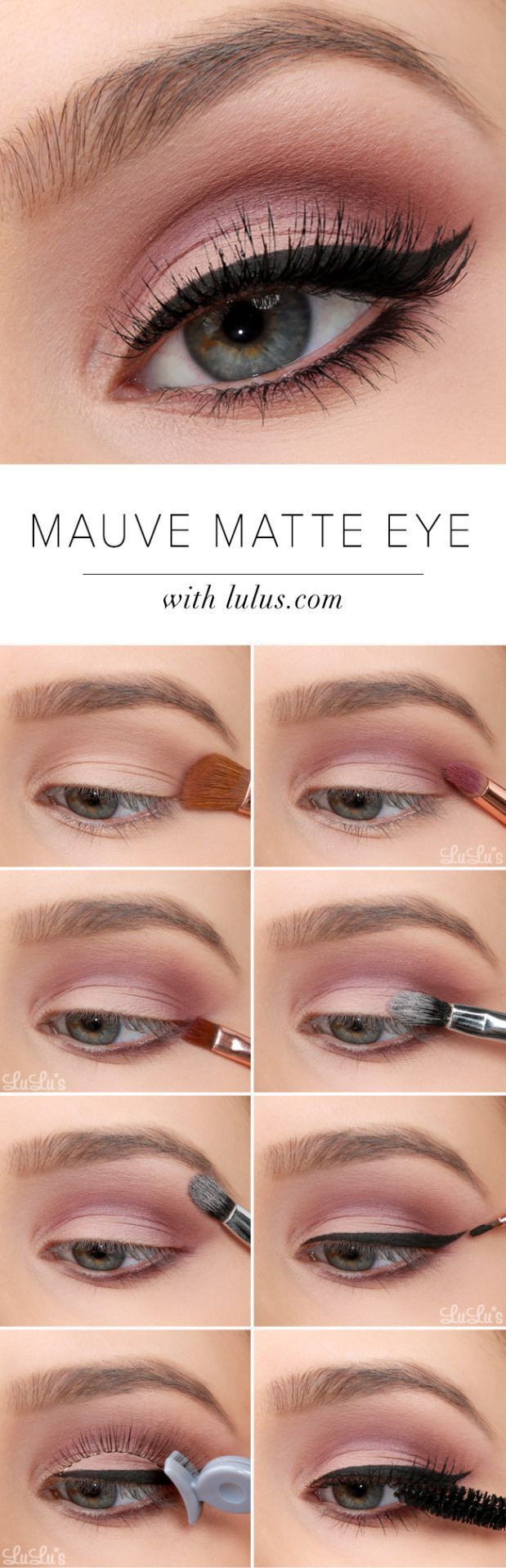 How-To: Mauve Matte Eye Tutorial