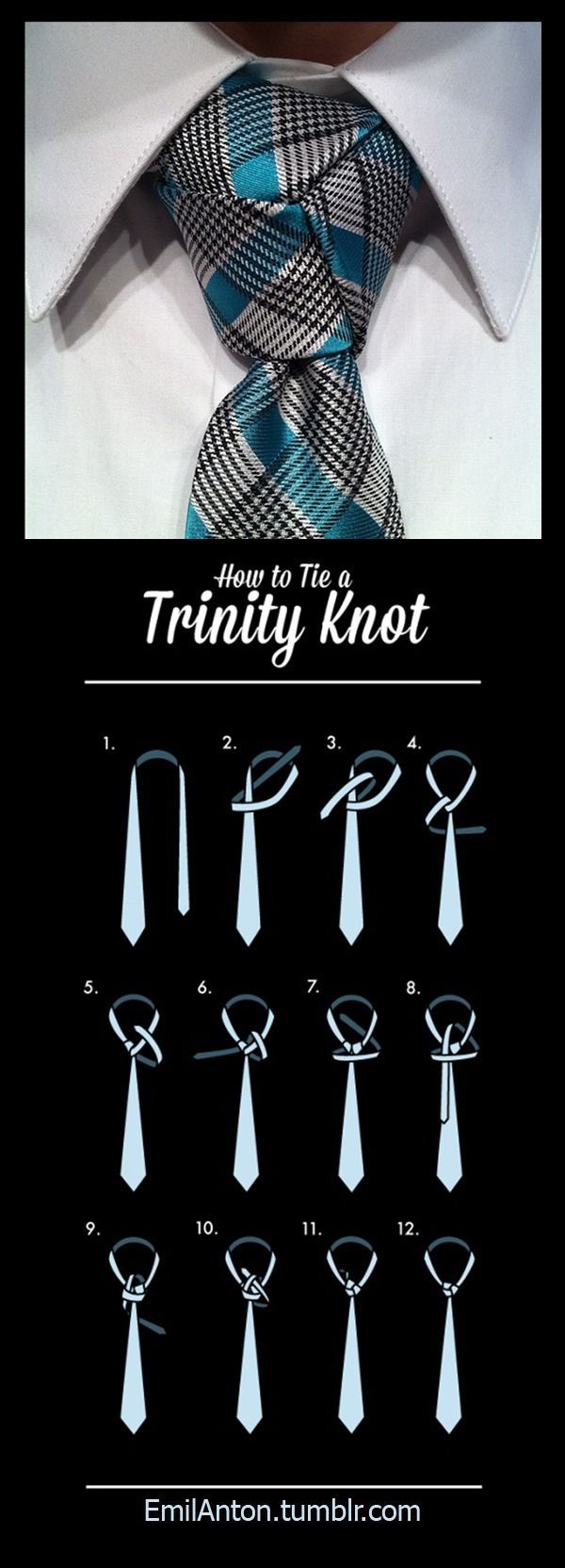 How to tie the amazing Trinity Knot ~…