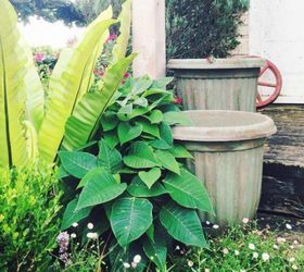 Antique your plastic pots -   How to upcycle Cheap Flower Pots