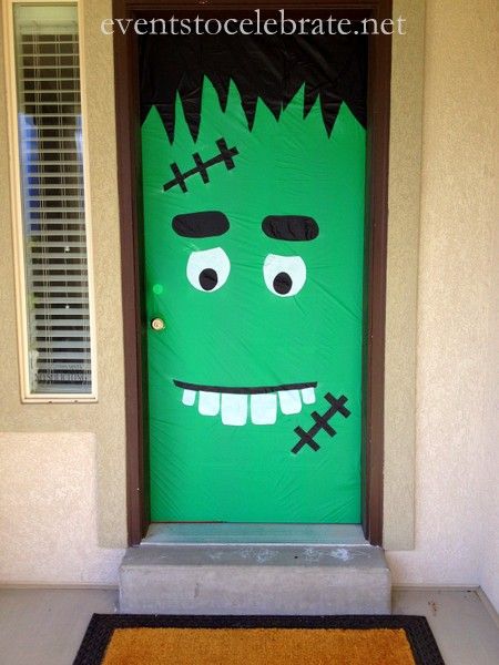 Halloween Door Decoration -   Door Decoration Ideas