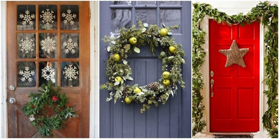 Door Decorations 24 Christmas Door Decorating Ideas How To Decorate -   Door Decoration Ideas