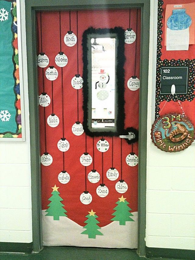 door decorations for christmas -   Door Decoration Ideas