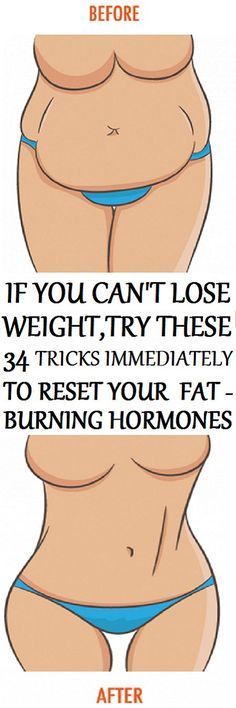 If You Can’t Lose Weight, Try These 34 Tricks Immediately to Reset Your Fat-Burning Hormones